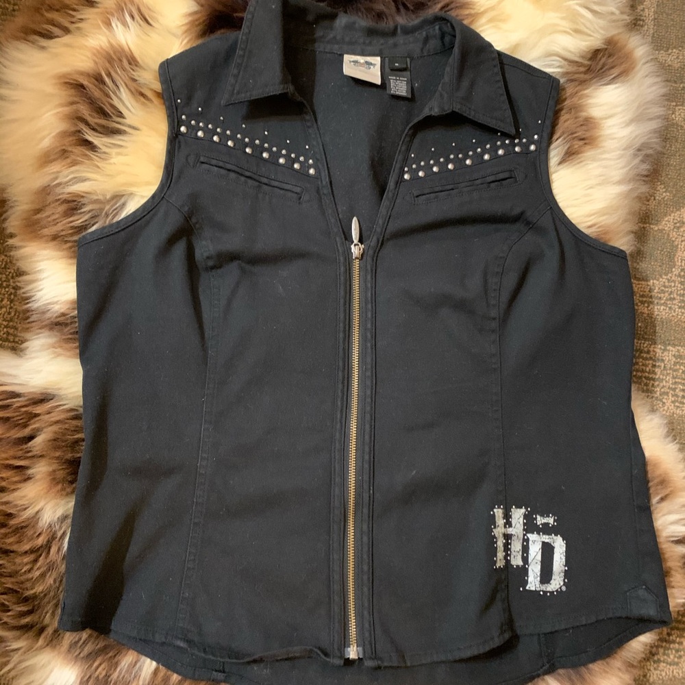 Harley Davidson Womens’s Vest XL EUC
